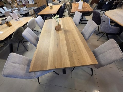 Zestaw stół H&H Metalox 190+ 50 x 100 cm + komplet krzeseł Zestaw stół H&H Metalox 190+ 50 x 100 cm + komplet krzeseł