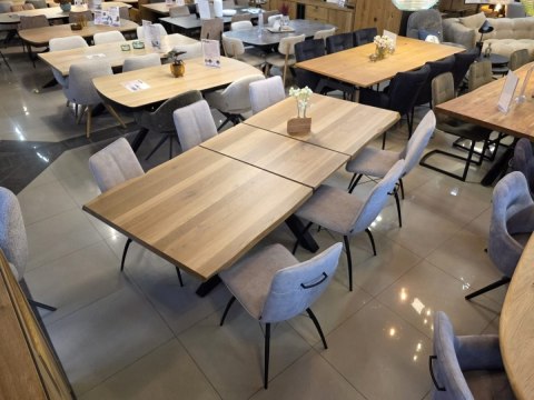 Zestaw stół H&H Metalox 190+ 50 x 100 cm + komplet krzeseł Zestaw stół H&H Metalox 190+ 50 x 100 cm + komplet krzeseł