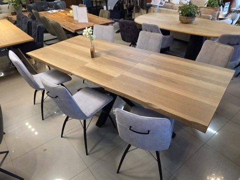 Zestaw stół H&H Metalox 190+ 50 x 100 cm + komplet krzeseł Zestaw stół H&H Metalox 190+ 50 x 100 cm + komplet krzeseł