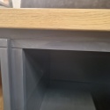(M, defekt) Wysoka komoda H&H Jardin antracyt