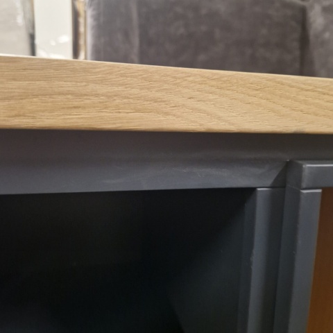 (M, defekt) Wysoka komoda H&H Jardin antracyt (M, defekt) Wysoka komoda H&H Jardin antracyt