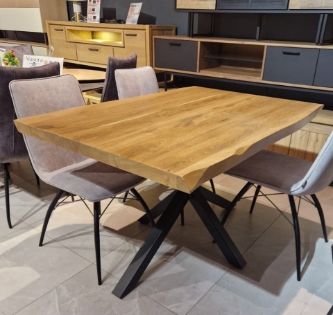 [K, od ręki] Stół 130 x 90 cm Henders& Hazel Metalox centralna noga