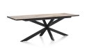 Stół H&H Avalox/ Avalon 160 + 50 x 98 cm driftwood centralna noga
