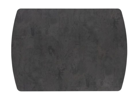 [na zamówienie] Duży stół rozkładany Pavalon 170-230x100 cm na centralnej nodze, blat Primo Laminato (HPL) antracyt