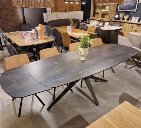 [na zamówienie] Stół Lazio Henders& Hazel 200 x 100 (+ 2 x 40 cm) ceramika