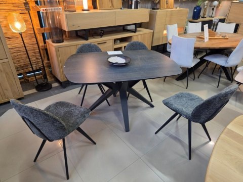 [na zamówienie] Stół Lazio Henders& Stół rozkładany z blatem caramicznym 140 x 100 cm (+ 2 x 35 cm)