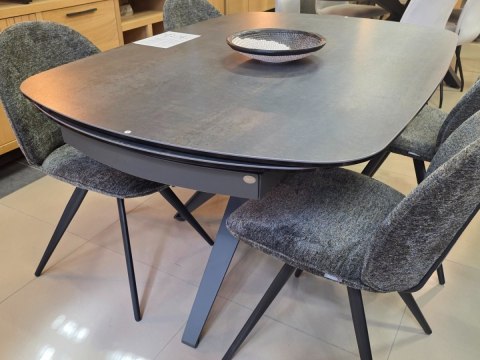 [na zamówienie] Stół Lazio Henders& Stół rozkładany z blatem caramicznym 140 x 100 cm (+ 2 x 35 cm)