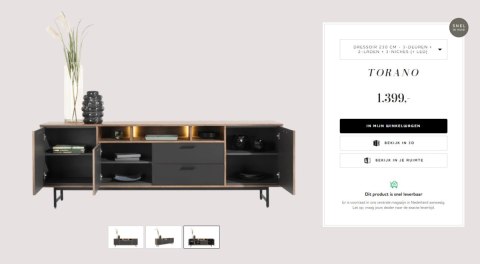 [R] Komoda 230 cm Xooon Torano