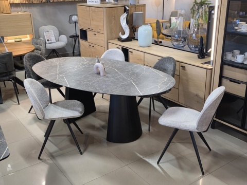 (R, od ręki) Stół Xooon Arabax 210 x 120 cm jasnoszary (R, od ręki) Stół Xooon Arabax 210 x 120 cm jasnoszary
