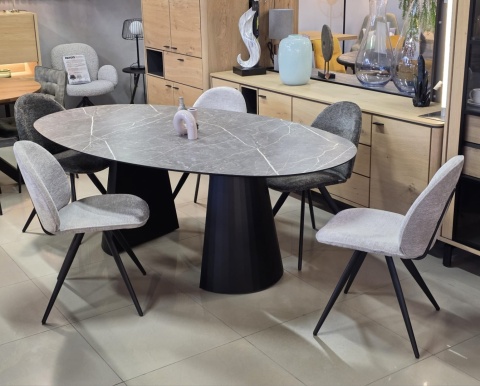 (R, od ręki) Stół Xooon Arabax 210 x 120 cm jasnoszary (R, od ręki) Stół Xooon Arabax 210 x 120 cm jasnoszary