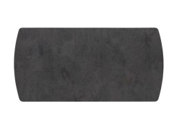 [M, od ręki DEFEKT#3] Największy stół rozkładany Pavalon 200-278x100 cm na centralnej nodze, blat Primo (HPL), kolor antracyt