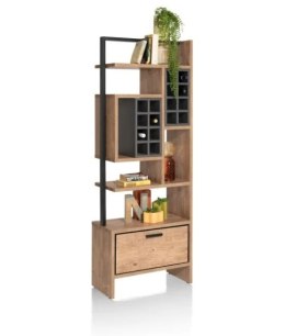 [ M] Parawan / Regał na wino Pavarotti Henders& Hazel 70x190 cm, industrialny, laminat HPL
