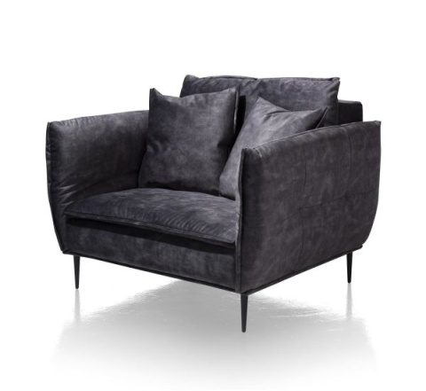 [R] Nowoczesny Fotel Loveseat Marseille z Regulowanymi Podłokietnikami