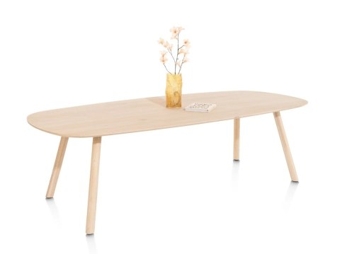 Stół Jadalniany NIORA 210x110 cm - Dąb Naturalny Fornir Stół Jadalniany NIORA 210x110 cm - Dąb Naturalny Fornir