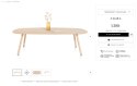 Stół Jadalniany NIORA 210x110 cm - Dąb Naturalny Fornir Stół Jadalniany NIORA 210x110 cm - Dąb Naturalny Fornir