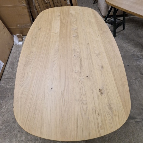 Stół Jadalniany NIORA 210x110 cm - Dąb Naturalny Fornir Stół Jadalniany NIORA 210x110 cm - Dąb Naturalny Fornir