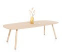Stół Jadalniany NIORA 240x115 cm - Dąb Naturalny Fornir Stół Jadalniany NIORA 240x115 cm - Dąb Naturalny Fornir