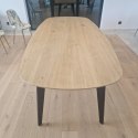 Stół jadalniany Xooon NIORA 210 x 115 cm - Dąb Naturalny Fornir Stół jadalniany Xooon NIORA 210 x 115 cm - Dąb Naturalny Fornir