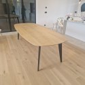 Stół jadalniany Xooon NIORA 210 x 115 cm - Dąb Naturalny Fornir Stół jadalniany Xooon NIORA 210 x 115 cm - Dąb Naturalny Fornir