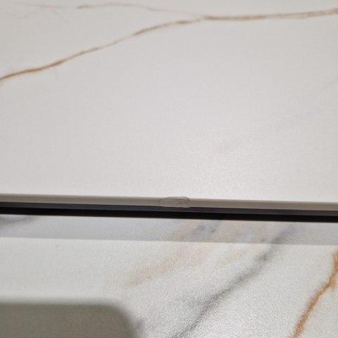 (defekt) Stół rozkładany ceramiczny PADOVA Xooon (180-240) cm, jasny, Nogi grafitowe