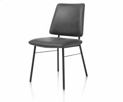 Krzesło Habufa Faas/ Fausto tkanina Rocky Antracyt