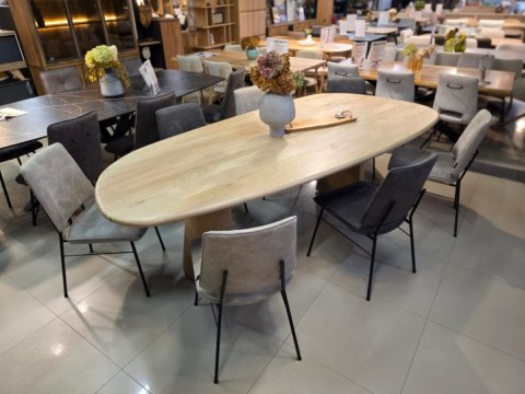 Krzesło Habufa Faas/ Fausto tkanina Rocky Antracyt