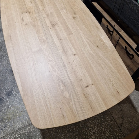 (M) Stół Xooon Arvada 250 x 110 cm Oval lity dąb