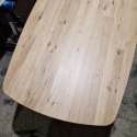 (M, od ręki) Stół Xooon Arvada 220 x 110 cm Oval lity dąb