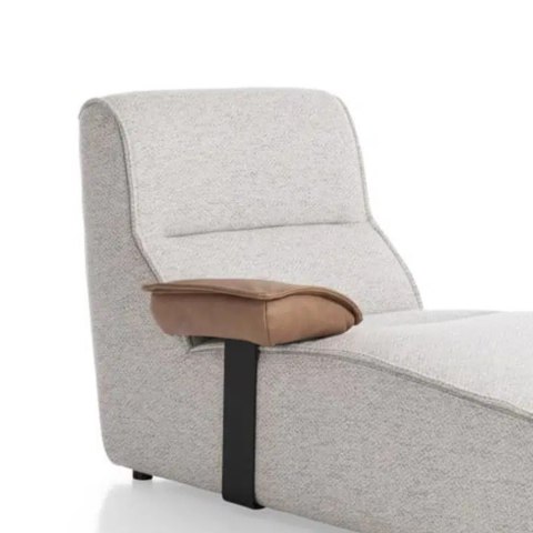 Mobilny podłokietnik wsuwany do systemu modułowego Dublin