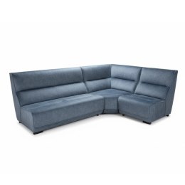 Narożnik modułowy DUBLIN (Układ 1+C+2) Tkanina Torre Niebieski