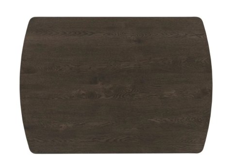 (R, od ręki) Stół rozkładany Henders & Hazel Nyon 140-190x100 cm, fornir dębowy, kolor bazalt