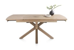 (R, od ręki) Stół rozkładany Henders & Hazel Nyon 140-190x100 cm, fornir dębowy, kolor dune natural