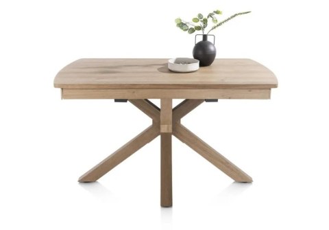 (R, od ręki) Stół rozkładany Henders & Hazel Nyon 140-190x100 cm, fornir dębowy, kolor dune natural