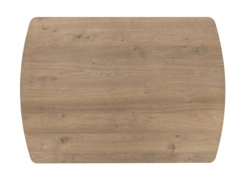 (R, od ręki) Stół rozkładany Henders & Hazel Nyon 140-190x100 cm, fornir dębowy, kolor dune natural