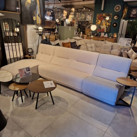 Sofa modułowa Dublin 326 cm (Układ Szezlong+2+1), wysokie oparcie, sprężyny kieszeniowe