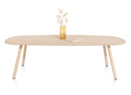 Stół Jadalniany NIORA 240x115 cm - Dąb Naturalny Fornir Nogi Dąb