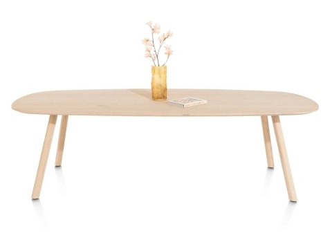 Stół Jadalniany NIORA 240x115 cm - Dąb Naturalny Fornir Nogi Dąb