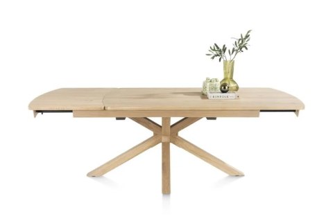 Stół rozkładany Henders & Hazel Nyon 170-230x100 cm, fornir dębowy, kolor Natural Sand