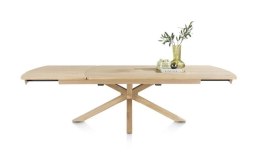 (T, K, od ręki) Stół rozkładany NYON Henders & Hazel 200-280x100 cm, fornir dębowy, kolor natural sand