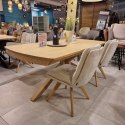 (T, od ręki) Stół rozkładany NYON Henders & Hazel 200-280x100 cm, fornir dębowy, kolor Natural Sand