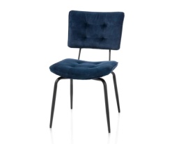 [na zamówienie] Krzesło H&H Manou niebieskie