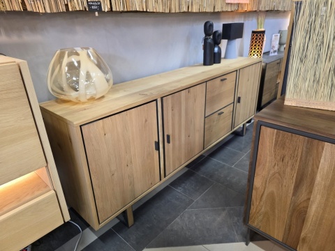 (K,M,R) Komoda Shimanto 230 cm Bright Natural Oak Henders & Hazel