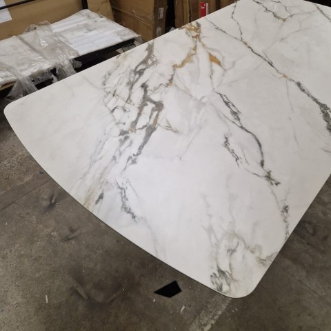 (M#1) Stół Henders& Hazel Vegas 200+ 80 x 100 cm ceramika na szkle hartowanym