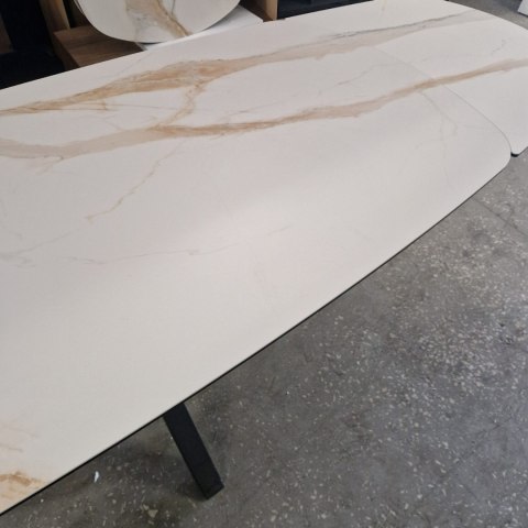 [M, DEFEKT #2] Stół rozkładany Xooon Montello 200 + 2 x 50 cm x 100 cm ceramika na szkle hartowanym