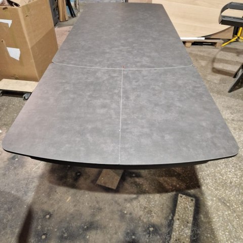 [M, Defekt #1] Stół Henders& Hazel Vegas 200+ 80 x 100 cm ceramika na szkle hartowanym antracyt