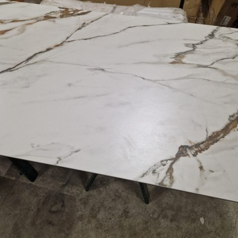 [M, Defekt #1] Stół Henders& Hazel Vegas 200+ 80 x 100 cm ceramika na szkle hartowanym