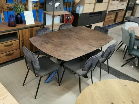 [M, defekt] Stół Xooon Masura 180 + 60 x 110 cm Roast rdza