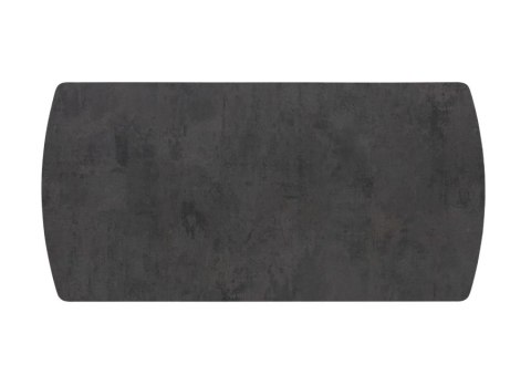 [M, od ręki DEFEKT#2] Największy stół rozkładany Pavalon 200-278x100 cm na centralnej nodze, blat Primo (HPL), kolor antracyt