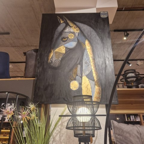 Obraz na sklejce "Arystokrata Nocy" 103x140 cm - unikatowe, ręcznie malowane dzieło S. Biedroń