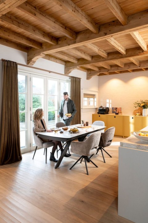 (R/K) Stół Henders& Hazel Vegas 170+ 60 x 100 cm ceramika na szkle hartowanym